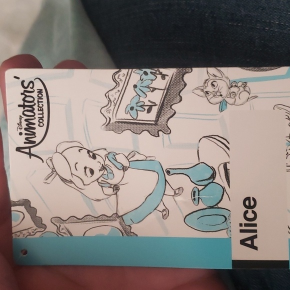 Disney Alice in Wonderland tee high and low blue size medium - Picture 4 of 6